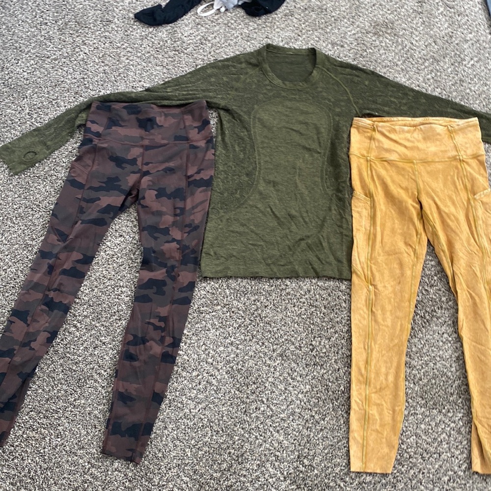 All three item are size 6. Gently used.